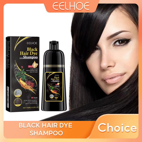 Champú natural 3 en 1 cabello negro